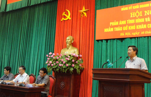 Tìm giải pháp tháo gỡ khó khăn cho các doanh nghiệp