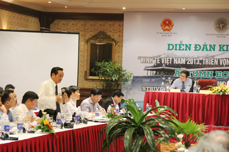 Khai mạc Diễn đàn Kinh tế Mùa thu năm 2013