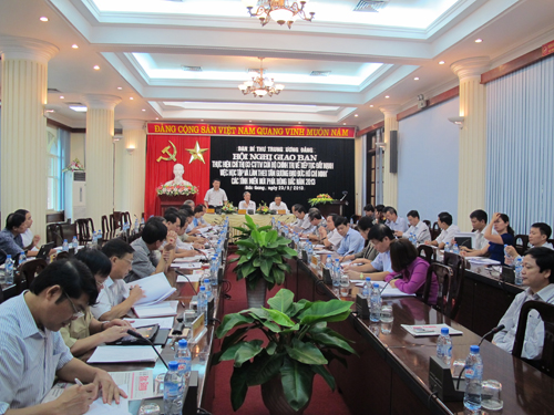 Giao ban thực hiện Chỉ thị 03 của Bộ Chính trị tại các tỉnh miền núi phía Đông Bắc