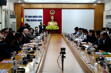 US Corporation studies investment in Quang Ninh