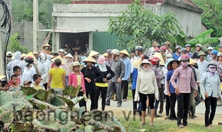 Vụ việc một số giáo dân quá khích tại xã Nghi Phương Nghi Lộc, Nghệ An  Đủ căn cứ khởi tố vụ án hình sự
