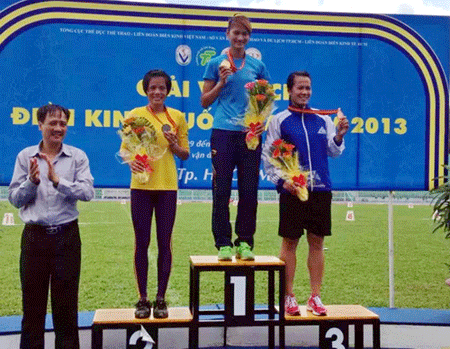 2013年国家田径锦标赛：广宁田径队勇夺两枚铜牌