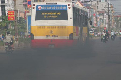 Kiểm soát ô nhiễm không khí từ hoạt động giao thông vận tải