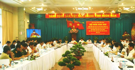 Giao ban thực hiện Chỉ thị 03-CT TW cụm miền Đông Nam bộ