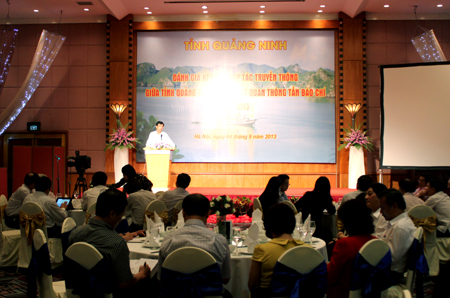 广宁省与新媒机构的合作成果评价会议召开