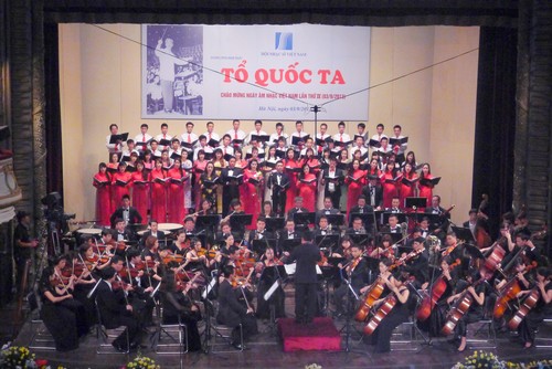 Hòa nhạc “Tổ quốc ta” kỷ niệm Ngày Âm nhạc Việt Nam
