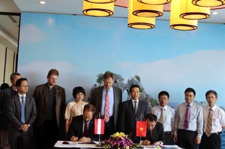 广宁省和奥地利合作兴建云屯经济区智慧都市