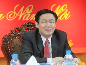 Trưởng Ban Kinh tế Trung ương Vương Đình Huệ Nhiều tín hiệu vui để chúng ta hoàn thành mục tiêu Đại hội đề ra