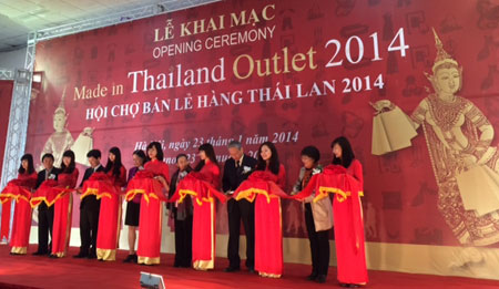 Thai Retail Fair 2014 opens in Hanoi