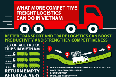 Freight logistics sector can build a foundation of future growth for Vietnam, WB report