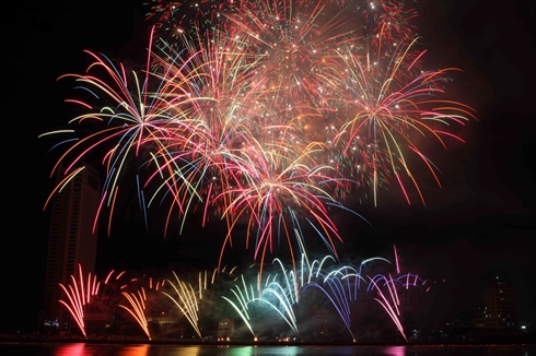 Feux d artifice pour le Nouvel An dans plusieurs localités
