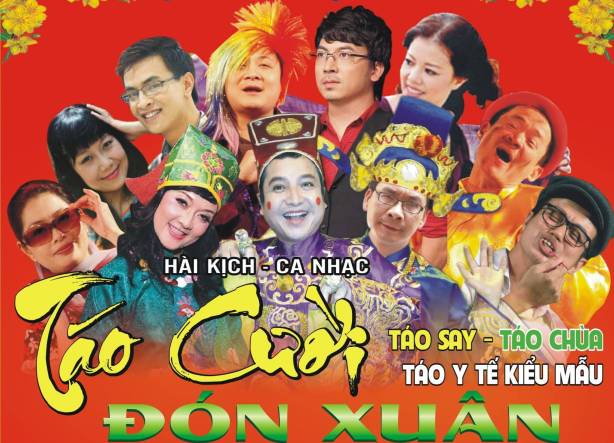 Chùm hài kịch-ca nhạc “Táo cười đón xuân”
