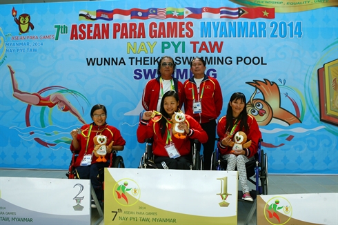 ASEAN Para Games de nouvelles d or pour le Vietnam