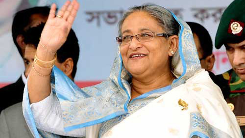 Sheikh Hasina takes oath as Bangladeshi PM