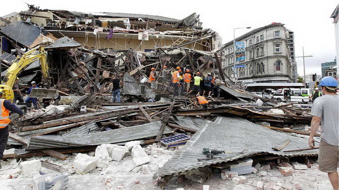 New Zealand hit by 6 3 magnitude earthquake