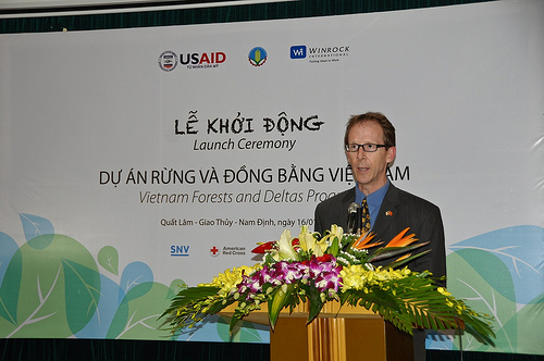 Khởi động dự án ứng phó với biến đổi khí hậu tại các vùng rừng và đồng bằng ở Việt Nam