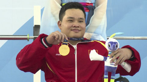 Việt Nam xếp vị trí thứ 7 trên Bảng xếp hạng huy chương Asian Para Games