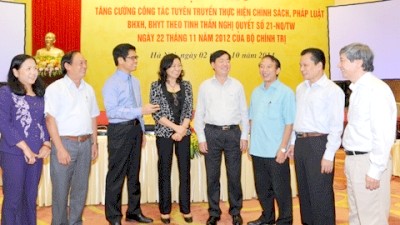 Tăng cường công tác tuyên truyền thực hiện Nghị quyết số 21 của Bộ Chính trị