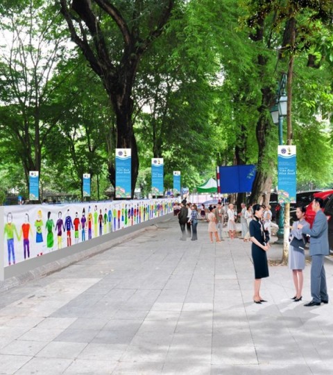 Peace cultural festival in Hanoi