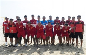 Vietnam enters AFF beach football final