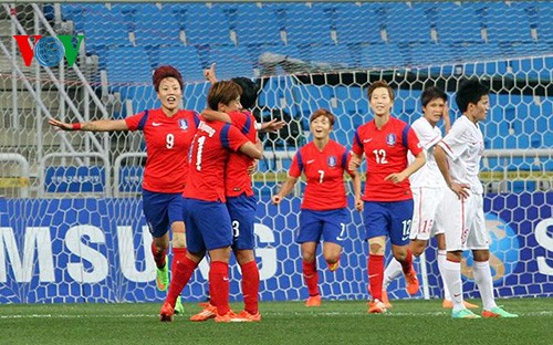 Đội tuyển nữ Olympic Việt Nam lỡ hẹn huy chương tại Asiad 17