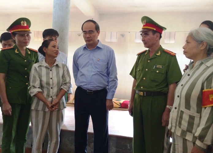 Kiểm tra, giám sát việc chấp hành pháp luật tại Trại giam Tân Lập