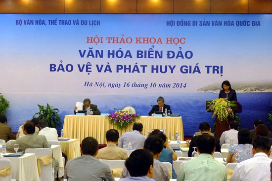 Hội thảo khoa học “Văn hóa biển đảo - Bảo vệ và phát huy giá trị”