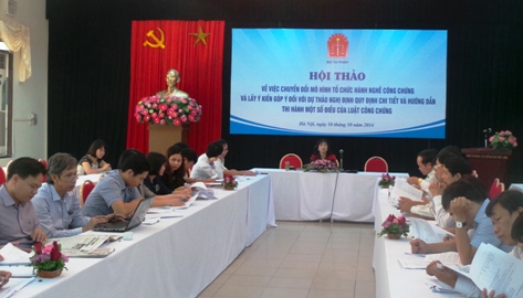 Chuyển đổi phòng công chứng Cần bảo đảm lợi ích hài hòa của Nhà nước và công chứng viên