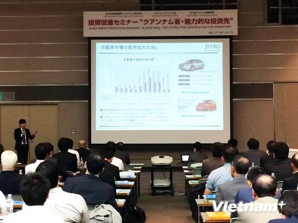 Japan workshop promotes investment in Quang Nam