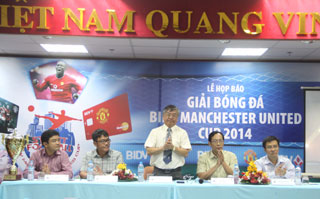 Giải bóng đá BIDV – Manchester United Cup 2014