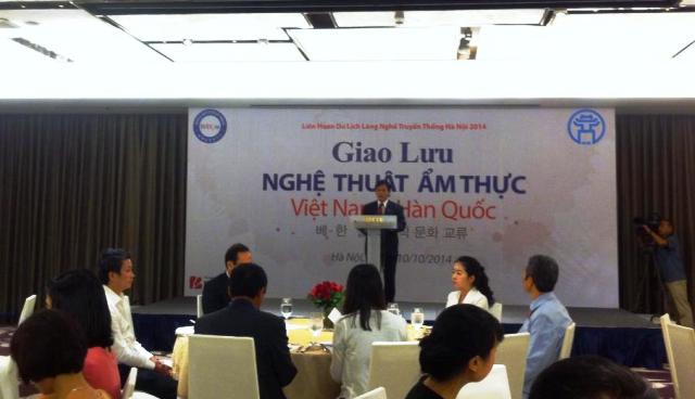 Giao lưu nghệ thuật ẩm thực Việt Nam – Hàn Quốc