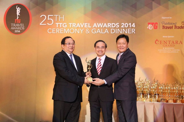 Lần thứ 4 Vietravel nhận giải thưởng TTG Travel Awards