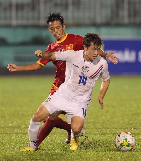 Football  victoire du Vietnam face à une sélection sud-coréenne