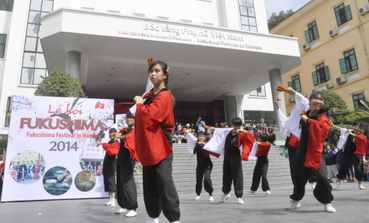 Fukushima festival 2014 in Hanoi