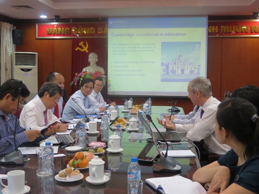 Mở thêm nhiều cơ hội hợp tác giáo dục tiếng Anh Cambridge tại Việt Nam