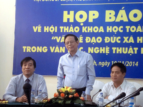 Gần 100 bản tham luận tại Hội thảo “Vấn đề đạo đức xã hội trong văn học, nghệ thuật hiện nay”