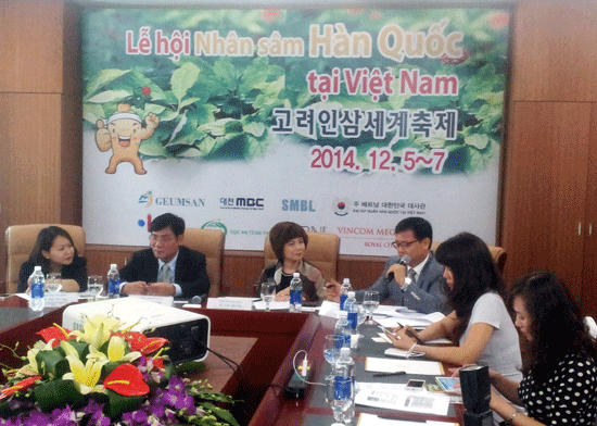 Third Korean ginseng festival in Hanoi