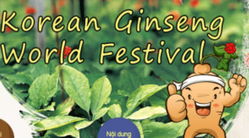 Lễ hội nhân sâm Hàn Quốc 2014 Hội tụ chuỗi các hoạt động văn hóa, nghệ thuật