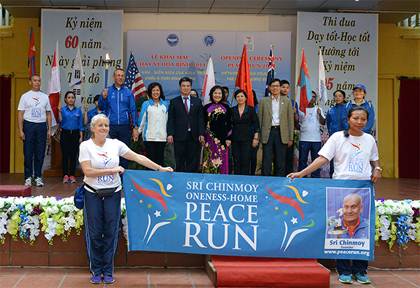 La Course pour la paix - Vietnam 2014 à Hanoi