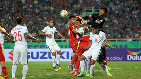 Việt Nam chia điểm đáng tiếc với Indonesia ở trận ra quân AFF Cup 2014