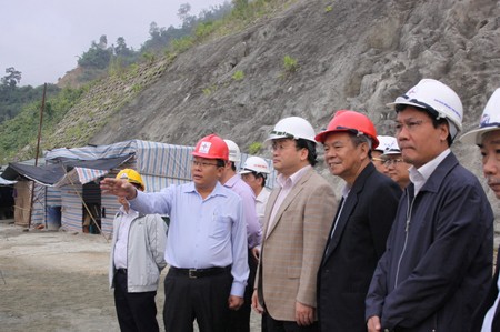 Phấn đấu phát điện Nhà máy thủy điện Lai Châu trong năm 2015