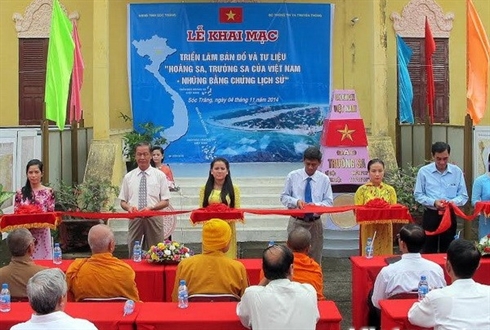 Exposition sur Hoàng Sa et Truong Sa à Soc Trang