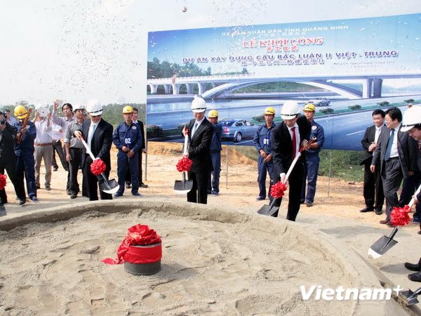 Quảng Ninh Khởi công Dự án xây dựng cầu Bắc Luân II