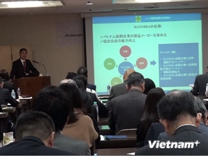 Workshops on support industry development held in Japan