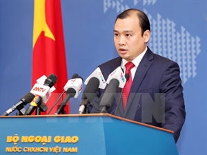 Vietnam rejects China’s claim in East Sea Spokesperson