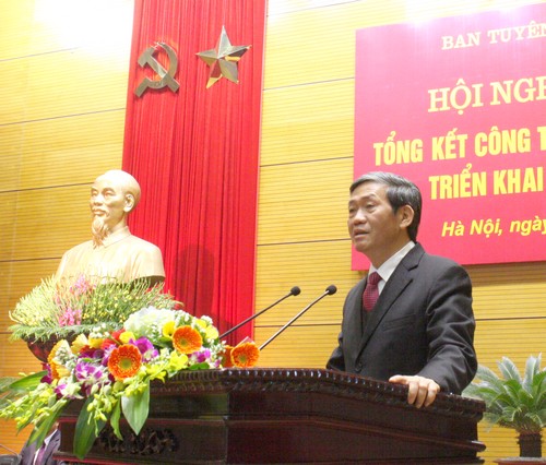 Tập trung thực hiện tốt 8 nội dung công tác Tuyên giáo năm 2015