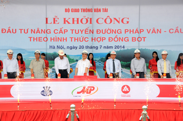 Bộ GTVT đốc thúc đẩy nhanh thi công Dự án nâng cấp tuyến đường Pháp Vân - Cầu Giẽ giai đoạn 1