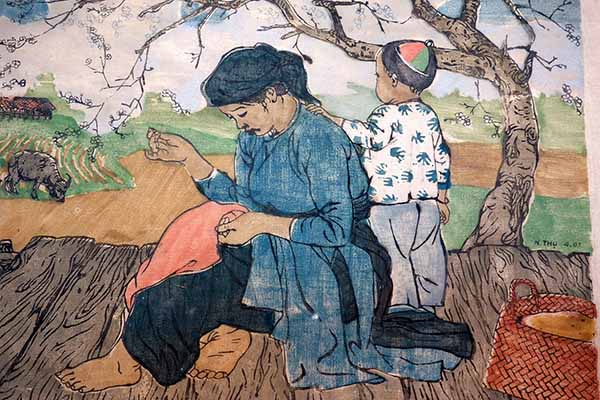 Triển lãm các tác phẩm hội họa của họa sỹ Nguyễn Thụ