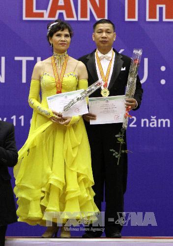 Đại hội Thể dục thể thao toàn quốc lần thứ VII Hà Nội nhất toàn đoàn môn khiêu vũ thể thao