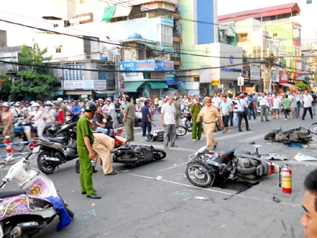 Gần 9 000 người tử vong vì tai nạn giao thông trong năm 2014